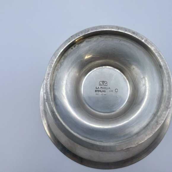Alphonse La Paglia, Sterling Silver Compote Dish, 118, Wheat Crown, 925 “O” Mark - Picture 7 of 10